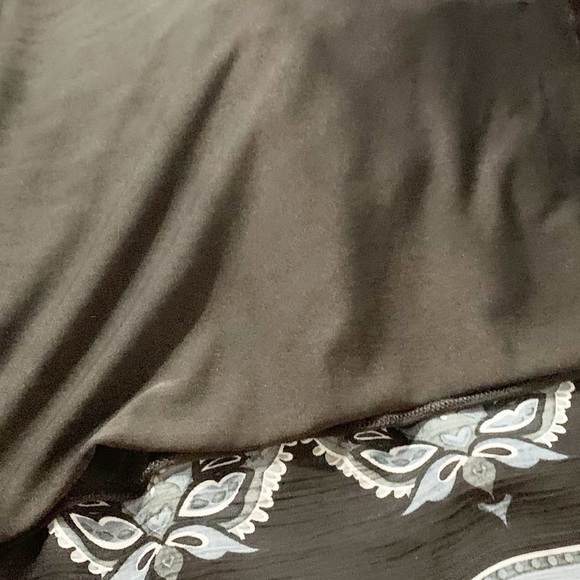 She’s Cool Boho Paisley Floral Print Sleeveless V-neck Maxi Dress Adjustable - Picture 7 of 11